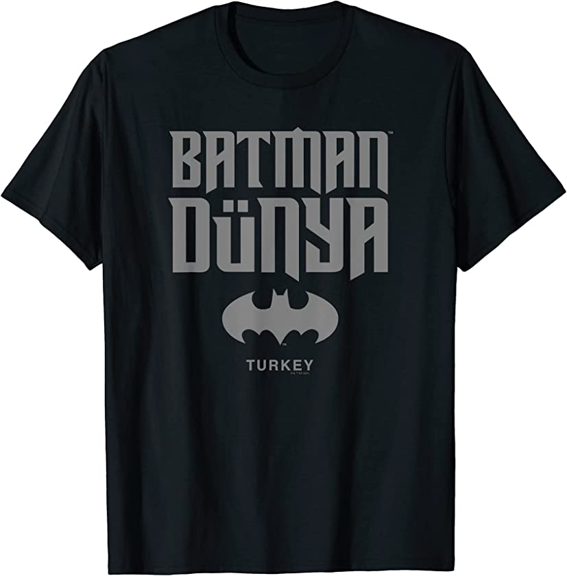 Batman: The World Turkey Logo T-Shirt