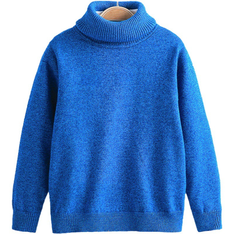 Children Sweater Winter Baby Boy Turtleneck Sweaters Autumn Children Clothing Pullover Knitted Solid Coat Kids Teens Sweaters alx