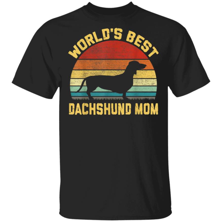 Vintage Worlds Best Dachshund Mom TShirt