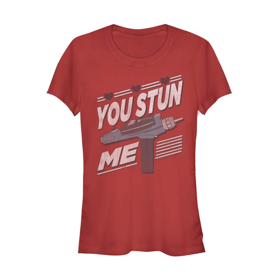 Star Trek Junior’s Valentine Stun Me  T Shirt