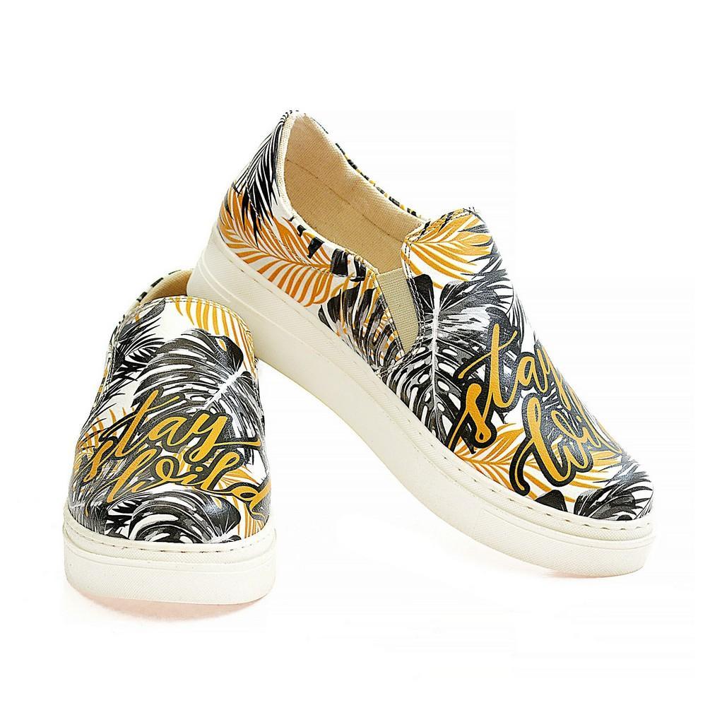 Stay Wild Slip On Sneakers Shoes Nvn120