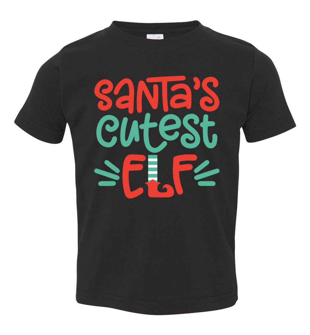 Santa’S Cutest Elf Christmas Shirts