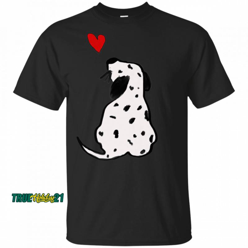 Puppy love. Dalmatian lovers T-Shirt