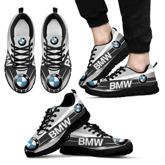 3D Printed Bmw Ttt-Hl Sneakers For Men & Women Ver1 (Grey)