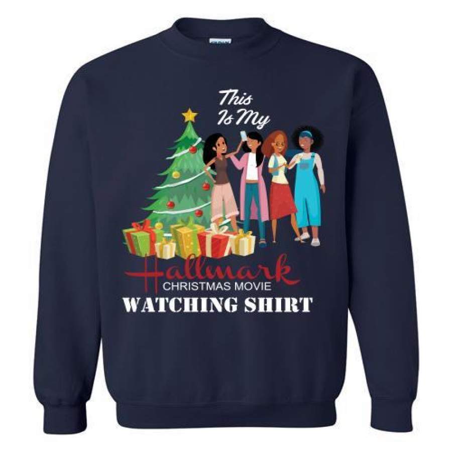 This Is My Black Girls Hallmark Christmas Movie Watching Sweatshirt