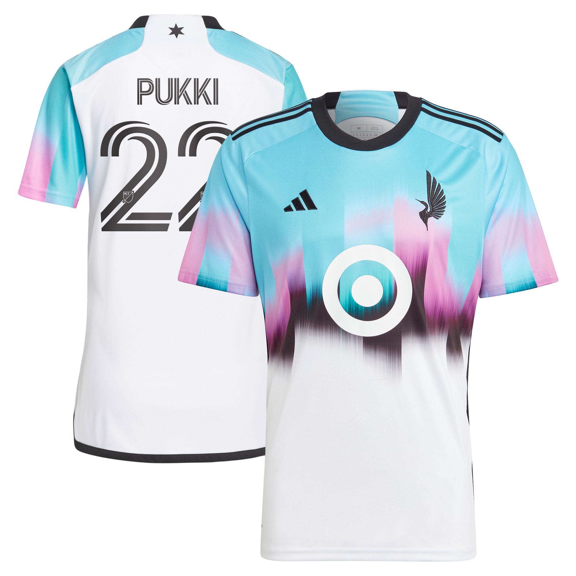 Teemu Pukki Minnesota United FC 2024 The Northern Lights Kit Replica Player Jersey – White