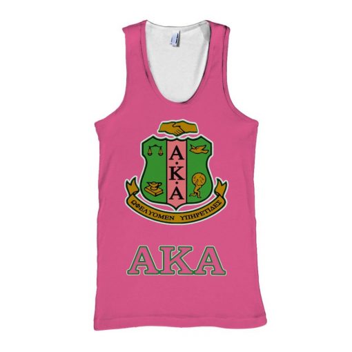 Alpha Kappa Alpha 1908 Emblem Aka Pink Shirt Hoodie Annie Arts Shop