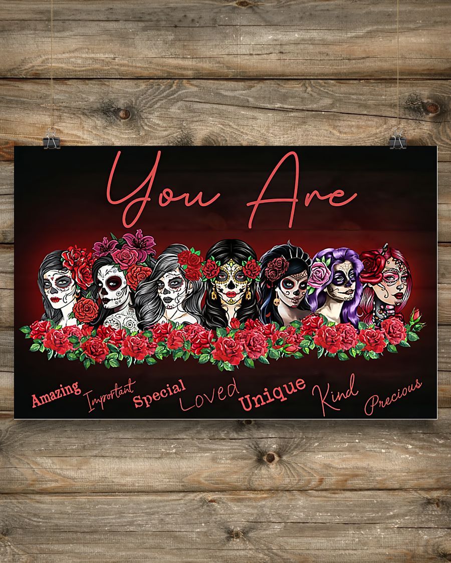 Tattoo You Are Amazing Horizontal Canvas And Poster | Wall Decor Visual Art