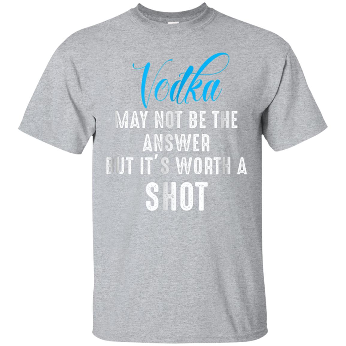 Vodka Drinking Shots Humor Shirt Vintage