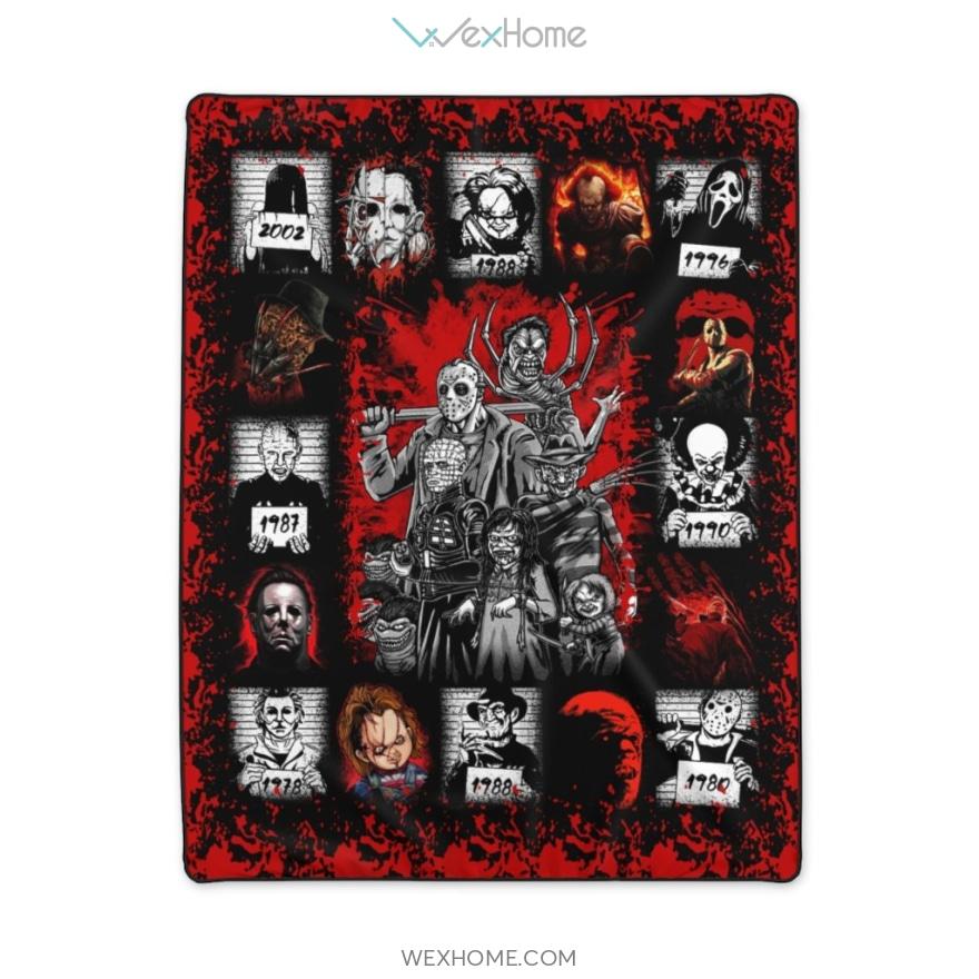 Horror Film Halloween-Horror Movies Polyester Blanket Bedroom W092120