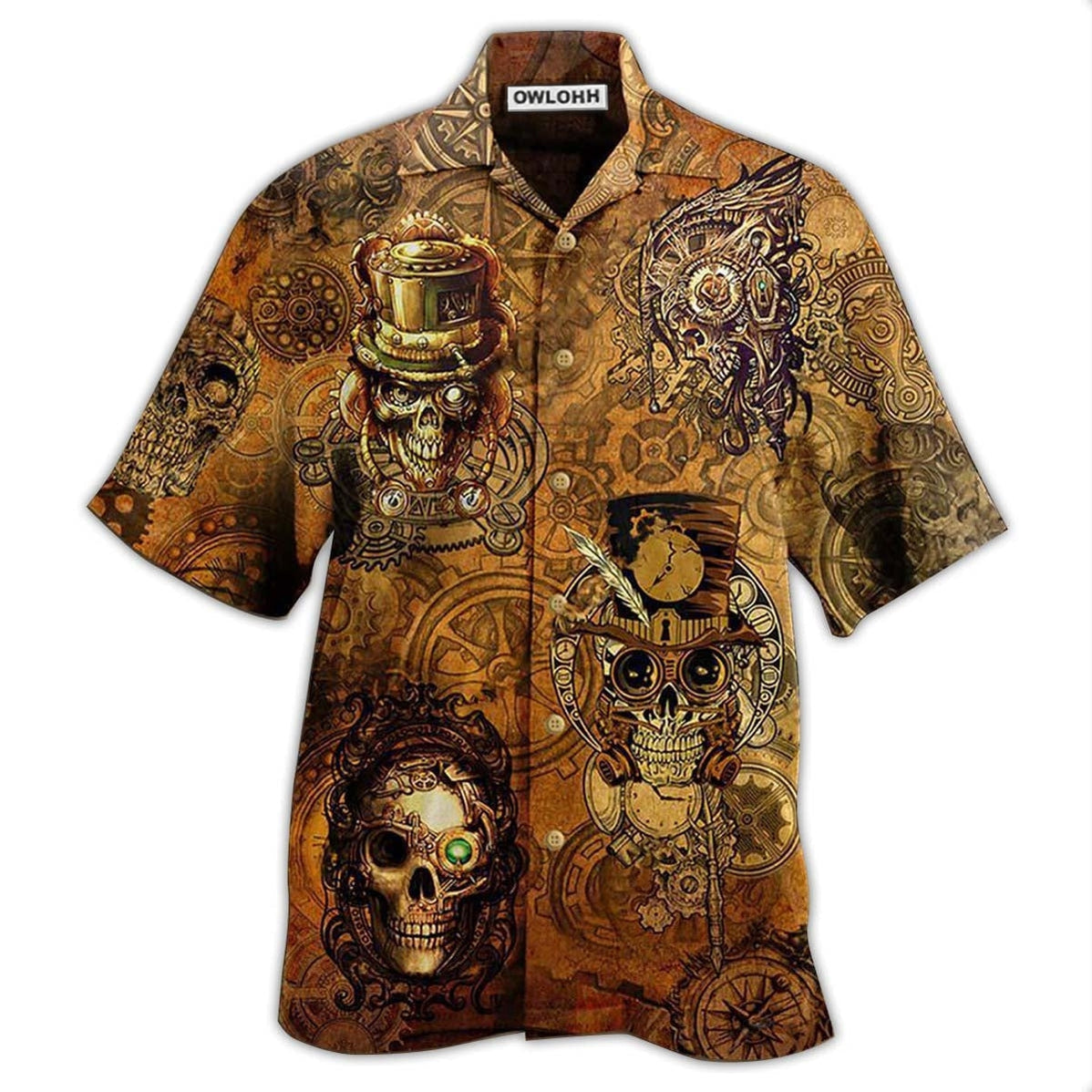 Skull Pirates Retro Style Hawaii Shirt Ha90385