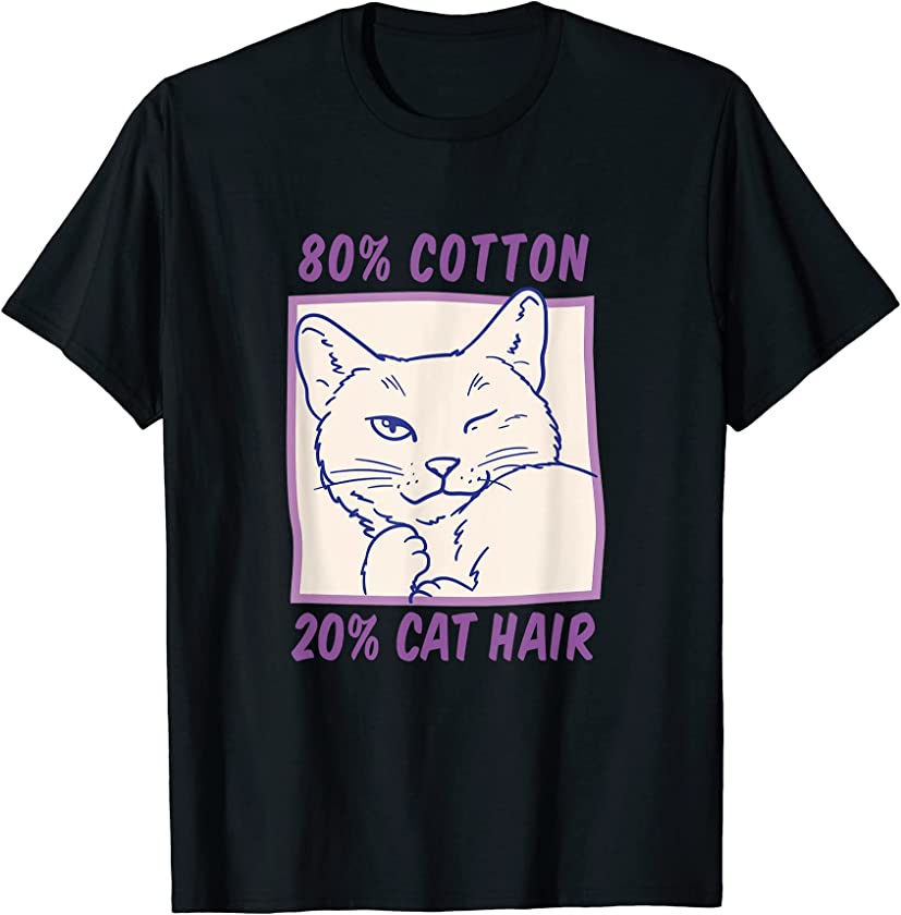 Cat Hair, Rent, Kitten, Cat Owner, Top T-Shirt