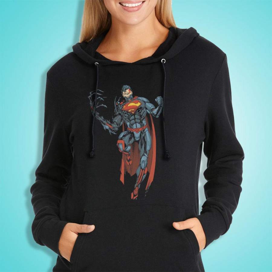 Superman Cyborg Movie New Women’S Hoodie