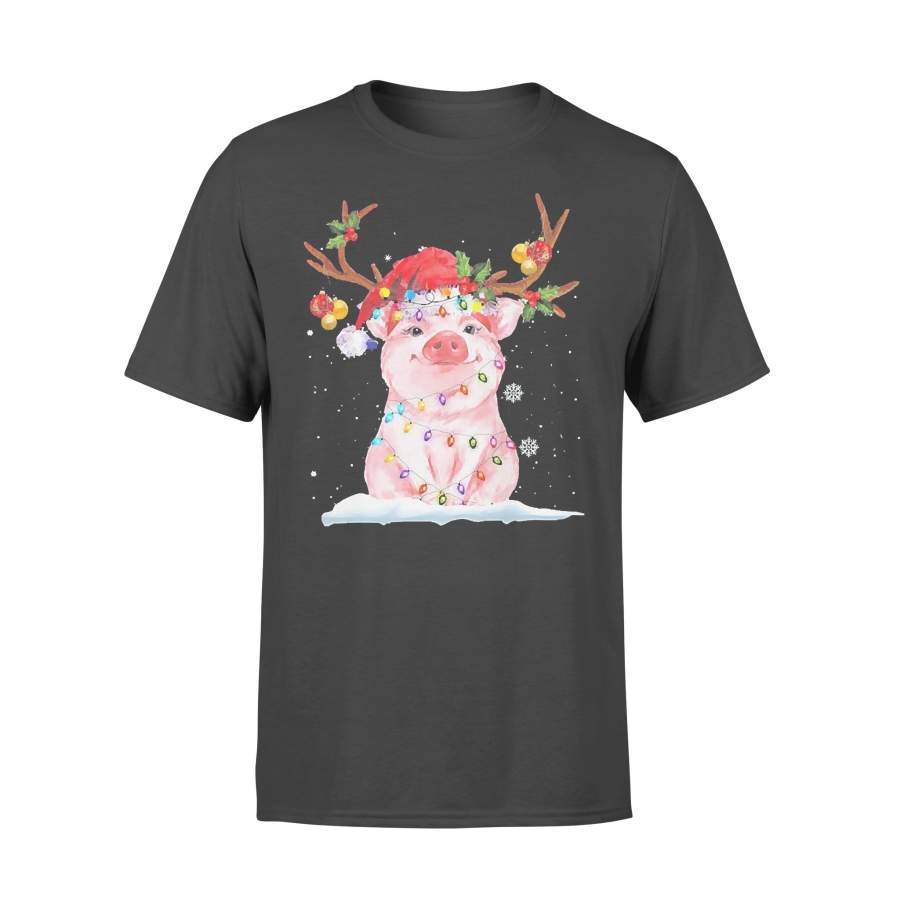 Pig Christmas Light T-shirt