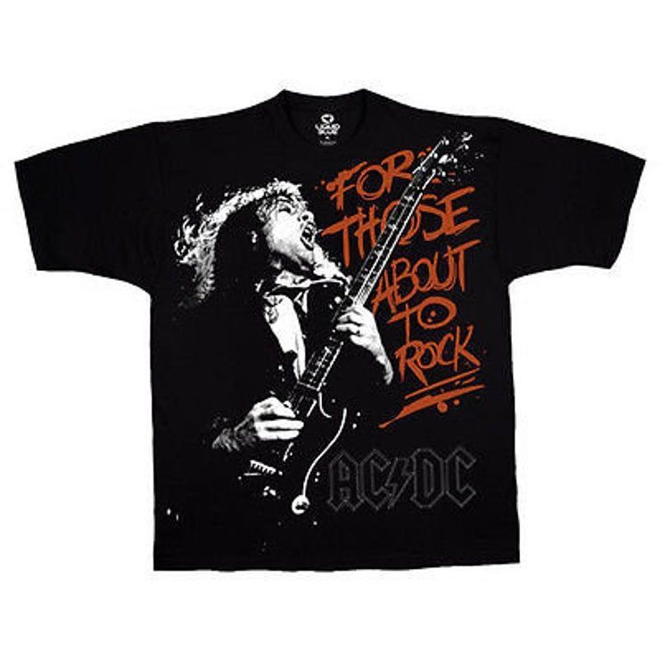 Ac Dc For Those About To Rock Angus Shirt