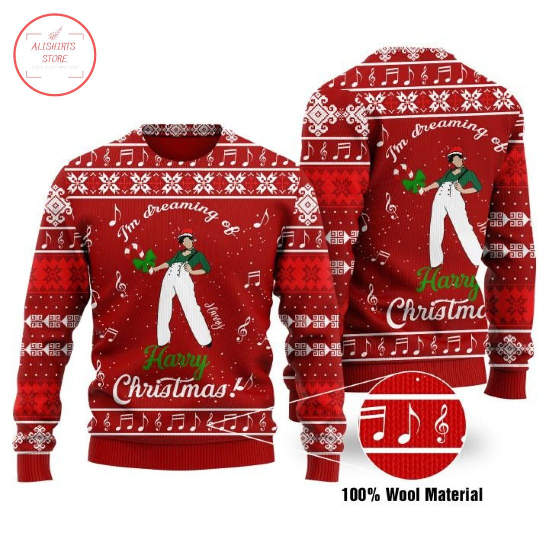 I’M Dreaming Of Harry Christmas Ugly Christmas Sweater