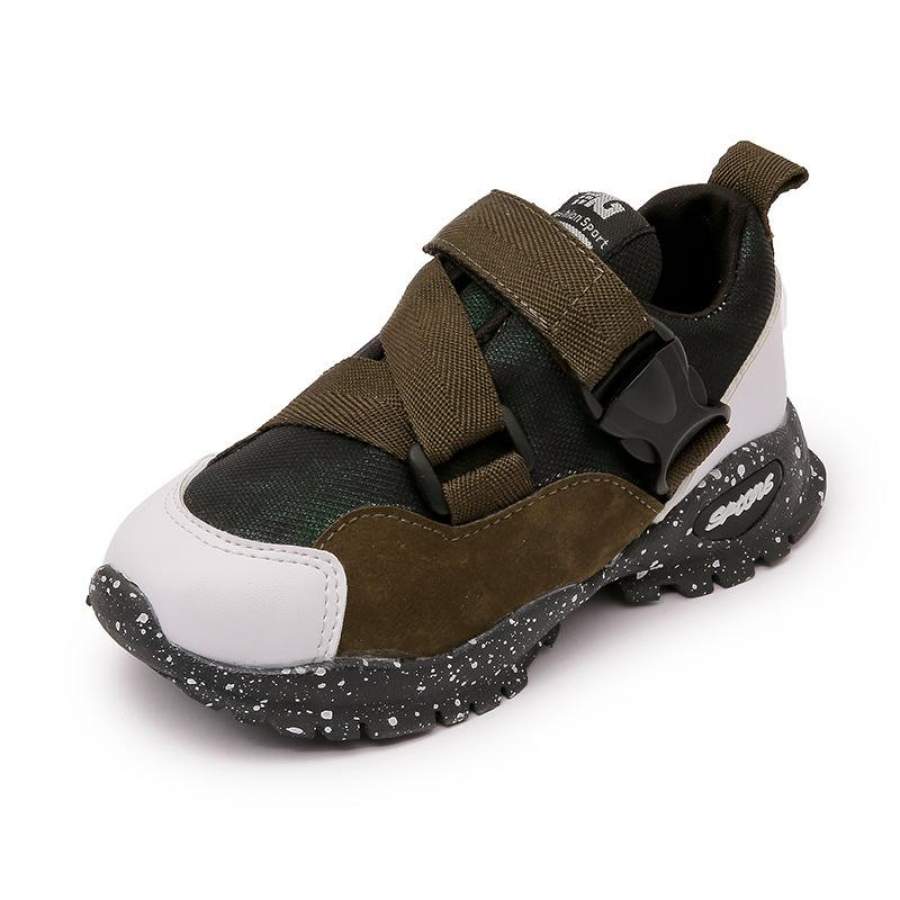 JUSTSL new boy girls net breathable running shoes kids casual sports shoes children’s anti-skid fashion sneakers 2017 Autumn