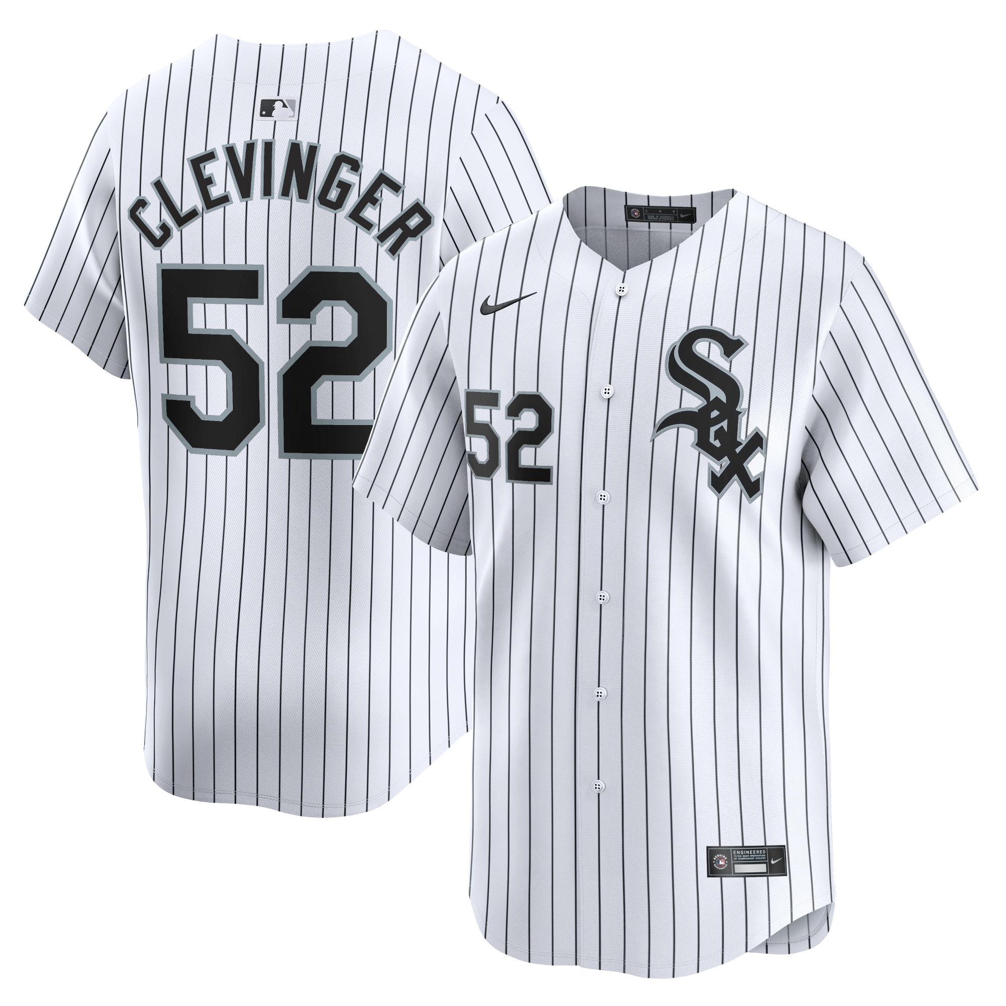 Mike Clevinger Chicago White Sox Home Limited Player Jersey – White