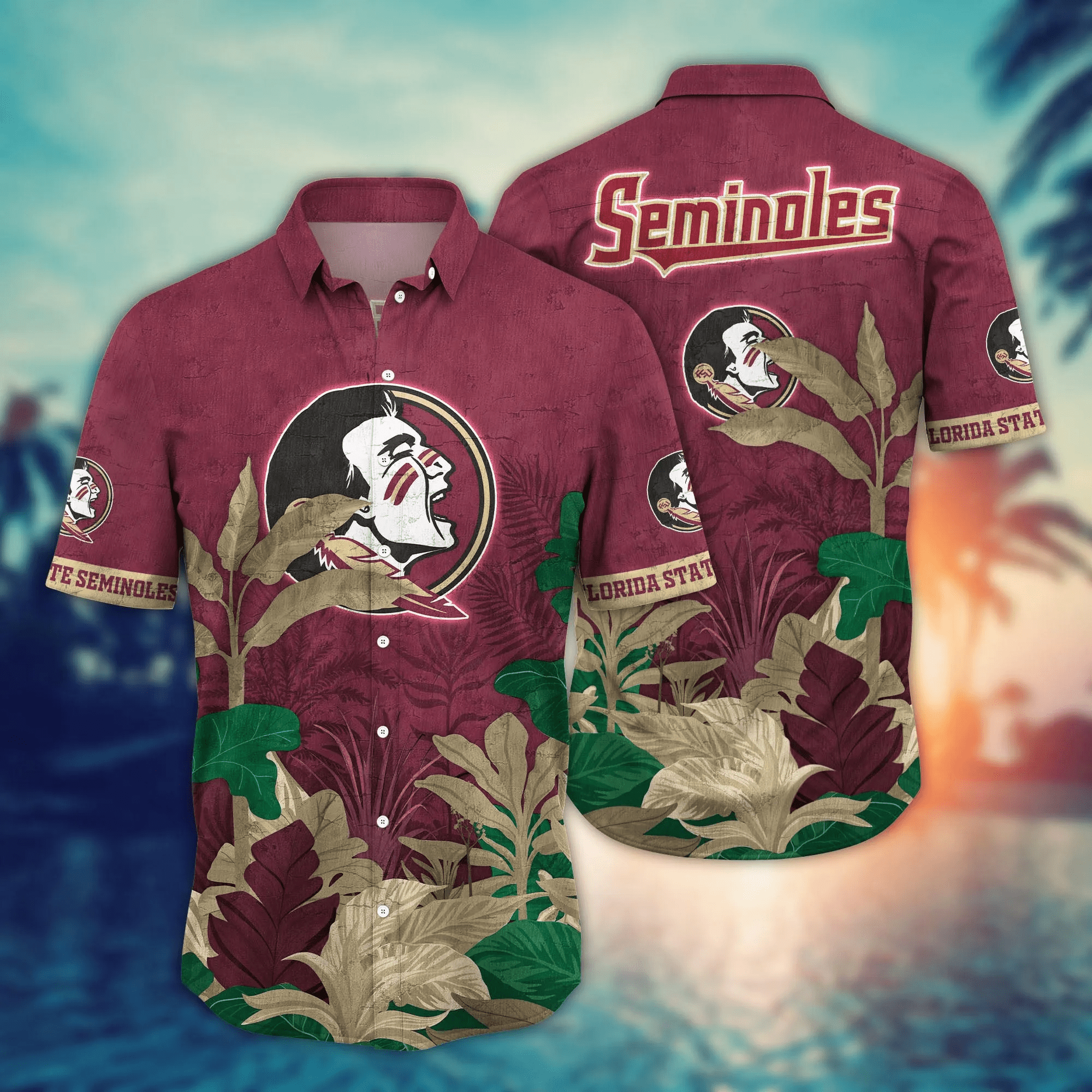 Florida State Seminoles NCCA Hawaiian Shirt Beach Balls Aloha Shirt