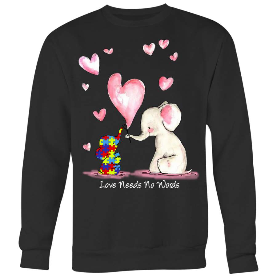 Love Need No Words, Autism Shirts