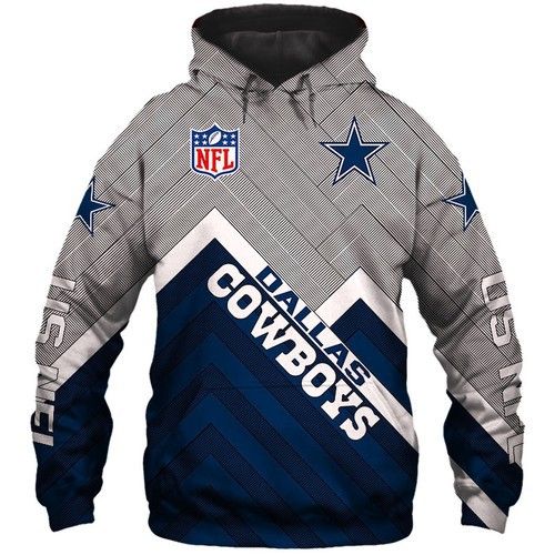 Cowboys All Over Printed Hoodie 3D Zipper Hoodie