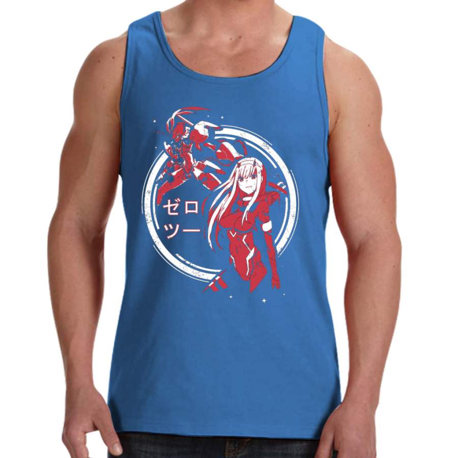 Zero Two – Strelitzia | Darling in the Franxx Men Tank Top