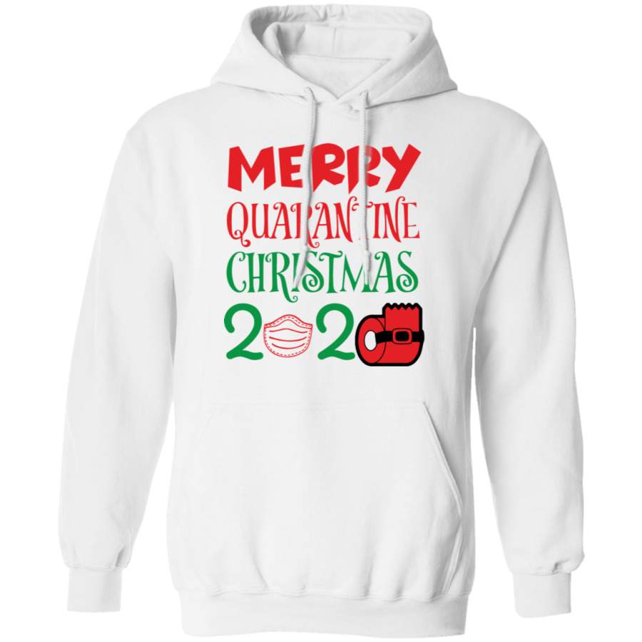 Merry Quarantine Christmas 2020 Pullover Hoodie