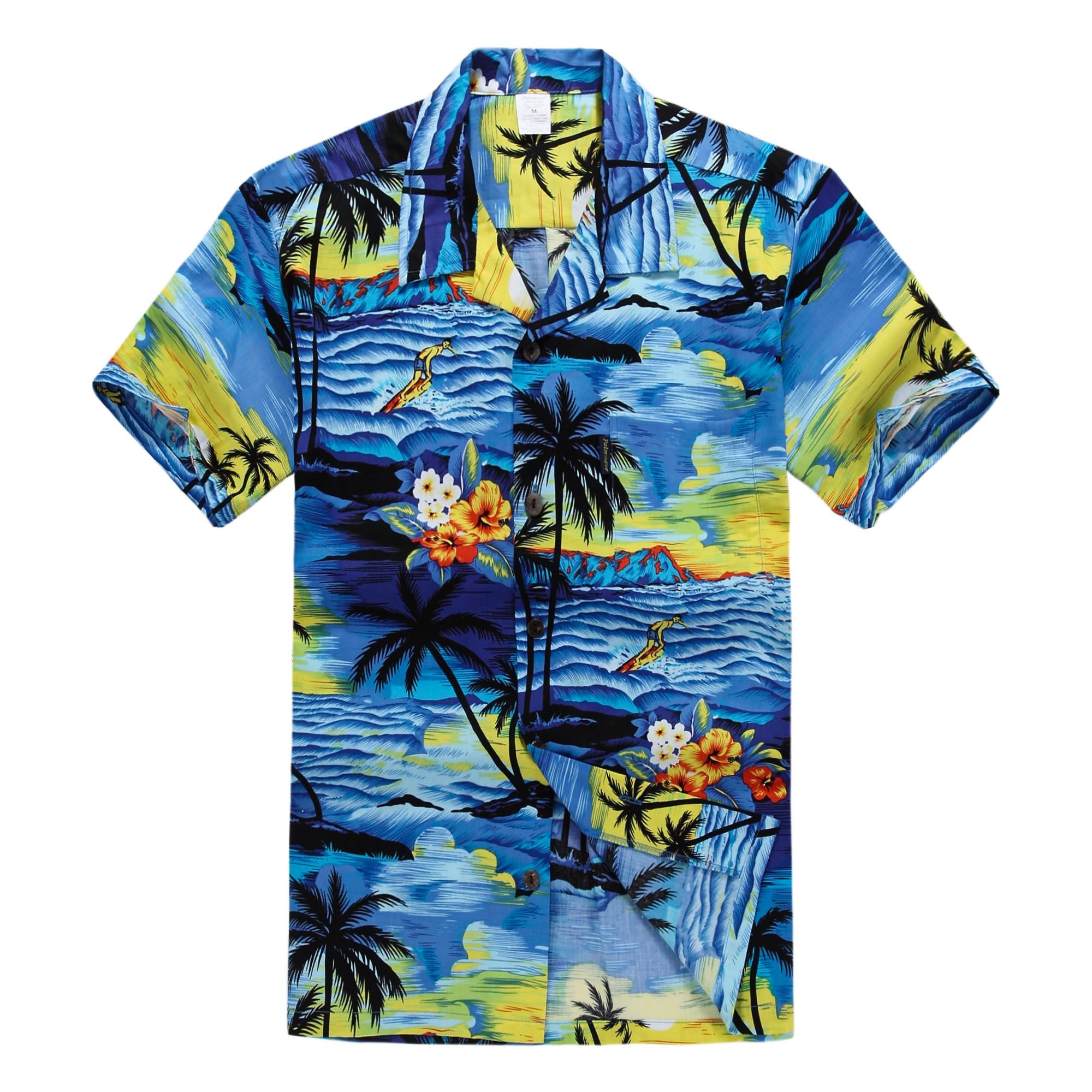 Tropical Sunset Blue Amazing Design Hawaiian Shirt Dhc18063267