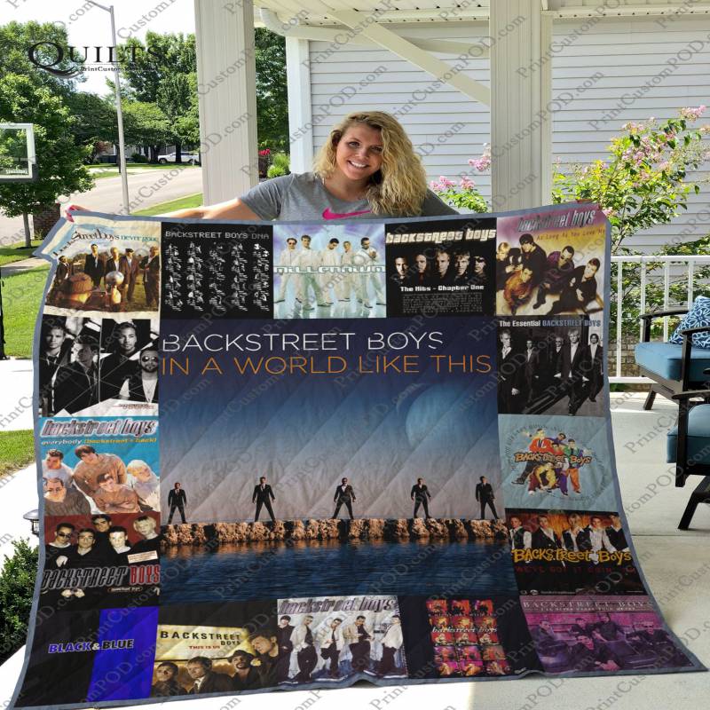 The Backstreet Boys Albums Quilt Blanket For Fans Ver 17