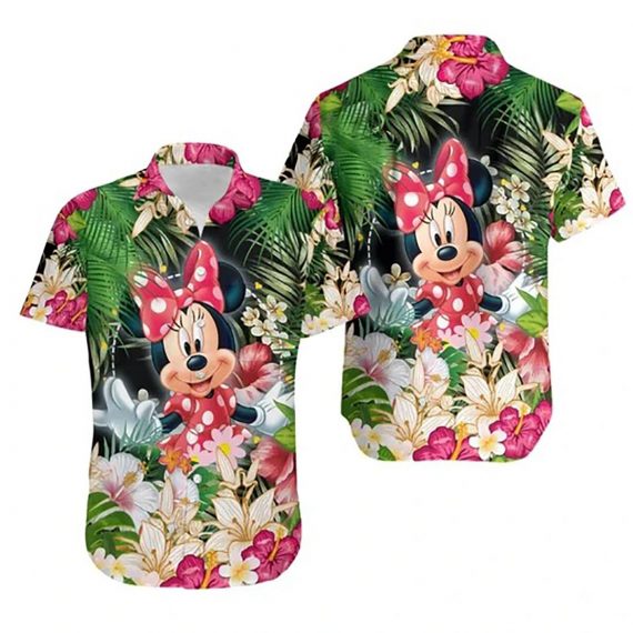 Minnie Mouse Lovely Tropical Hawaiian Shirt Aloha Beach Holiday Ha68210