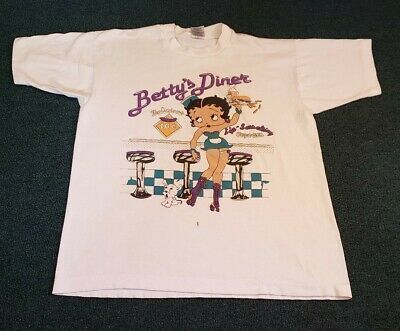 Vintage 90S Betty Boop Diners Graphic Shirt