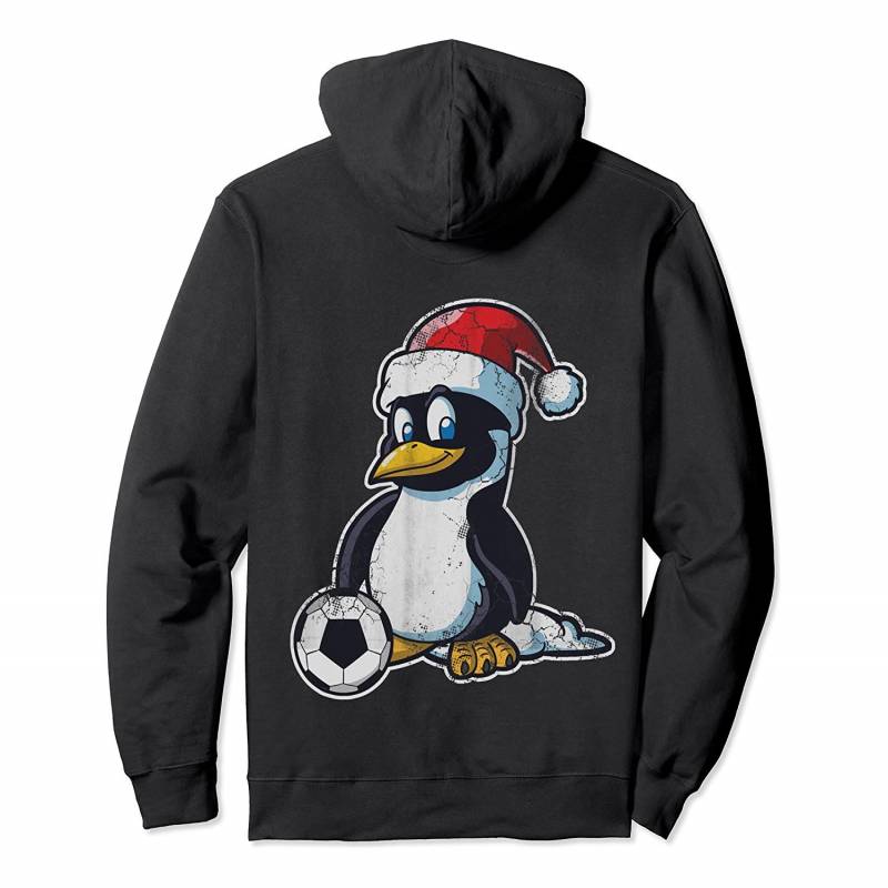 Christmas Penguin Soccer Vintage Distressed Fade Pullover Hoodie, T Shirt, Sweatshirt