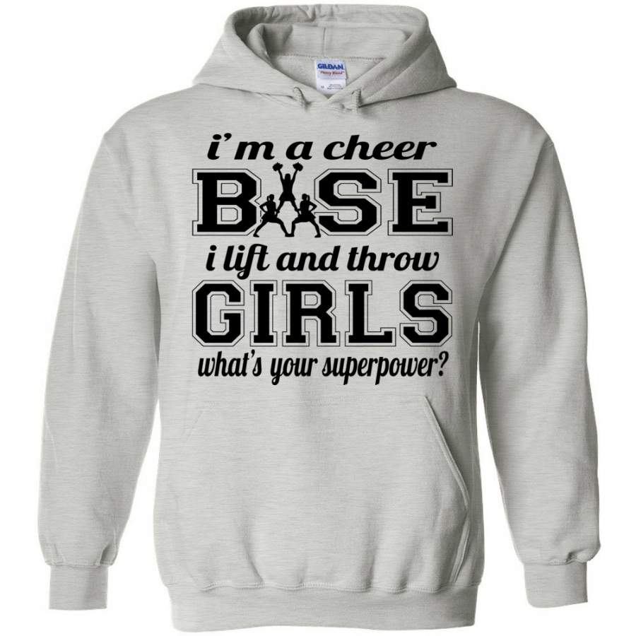 I’m A Cheer Base Funny Cheer Base Hoodies