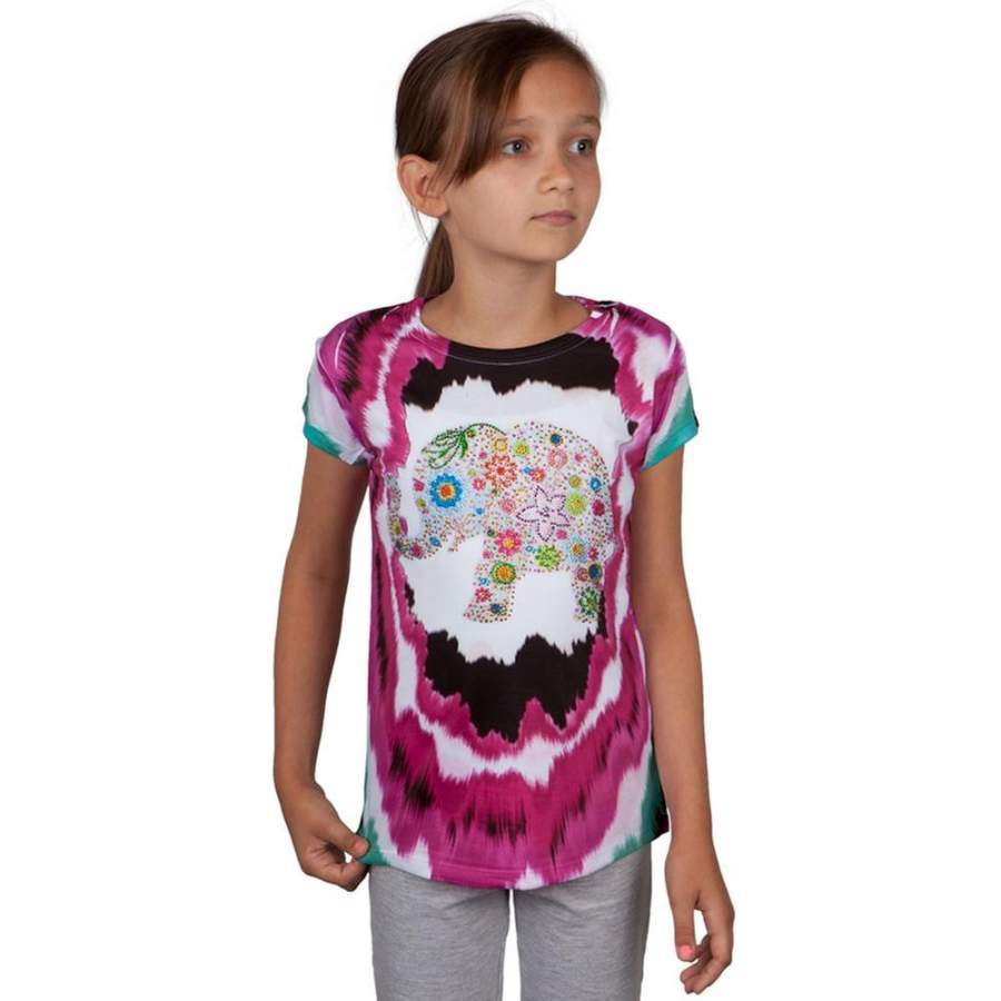 Floral Elephant Youth T-Shirt