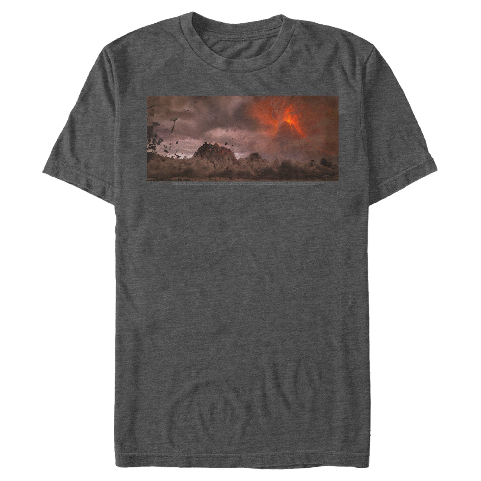 The Lord Of The Rings Men’S Fellowship Of The Ring Fall Of Mordor  T-Shirt