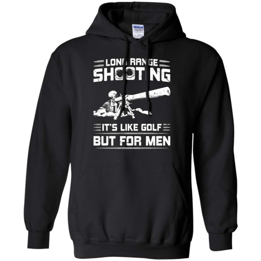 AGR Long Range Shooting It ‘s Like Golf But For Men Hoodie