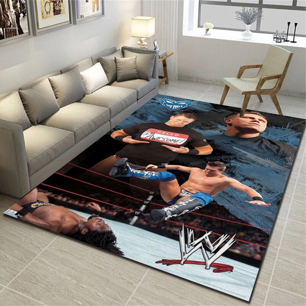 Wwe Miz Area Rug, Living Room Bedroom Carpet