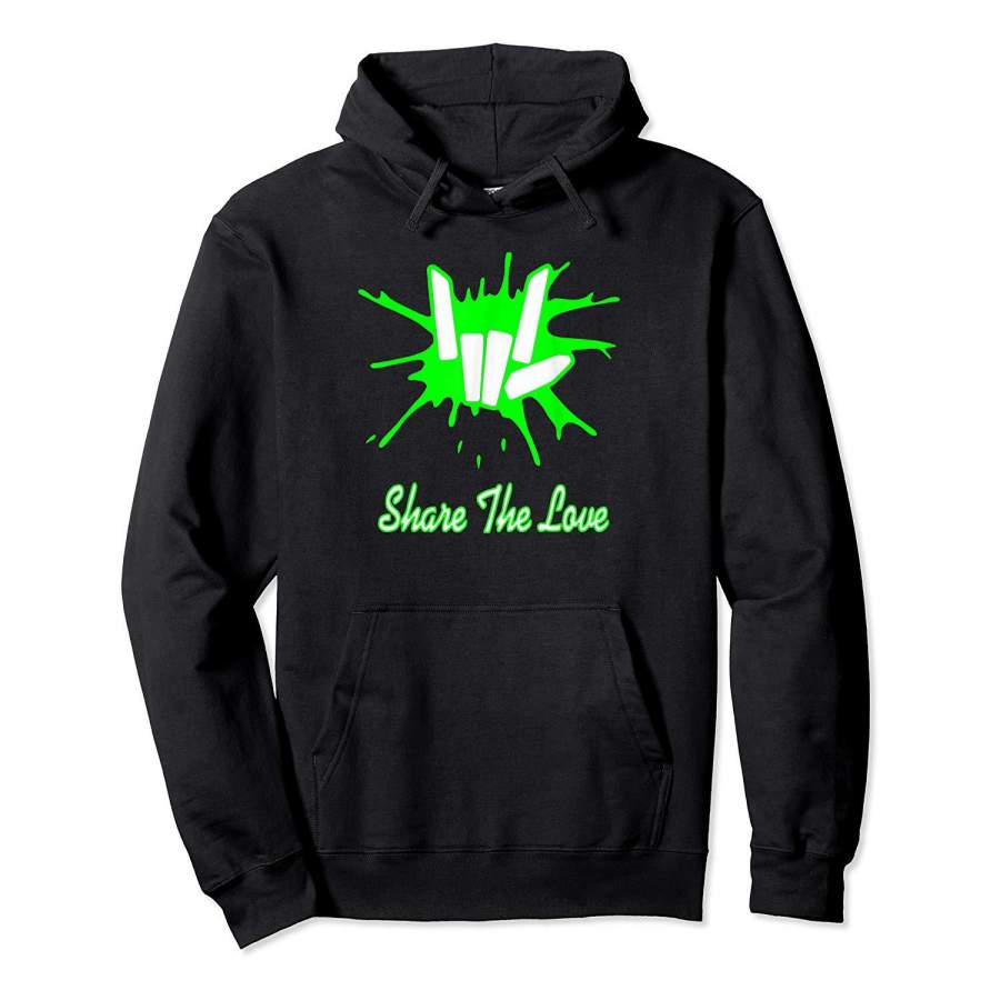 Share love cute shirts for Kids and Youth Hoodie Premium Tee