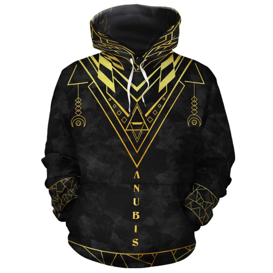 The Great Gold Anubis 2 All-over Hoodie