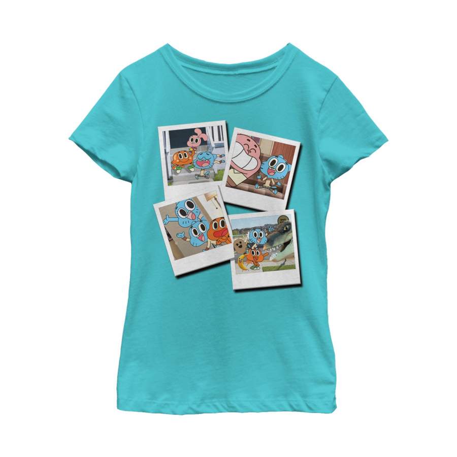 The Amazing World of Gumball Girl’s Polaroid Photos  T Shirt