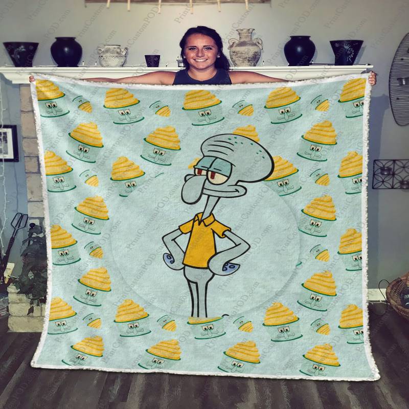 [TA] -Cup of Squidward Tentacles Blanket