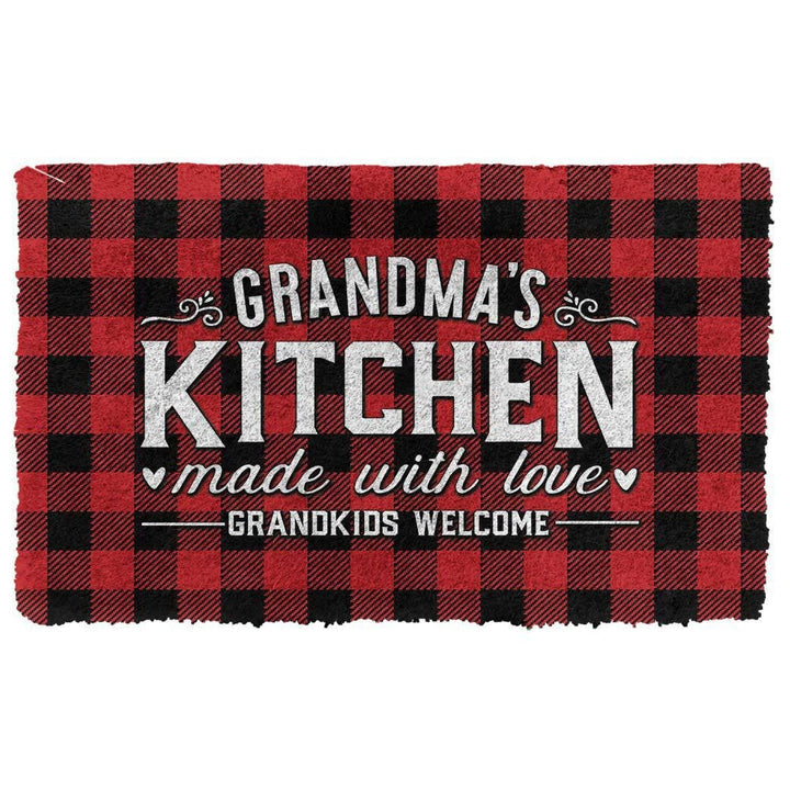 Waybackapparel Grandmas Kitchen Welcome Custom 3D Doormat