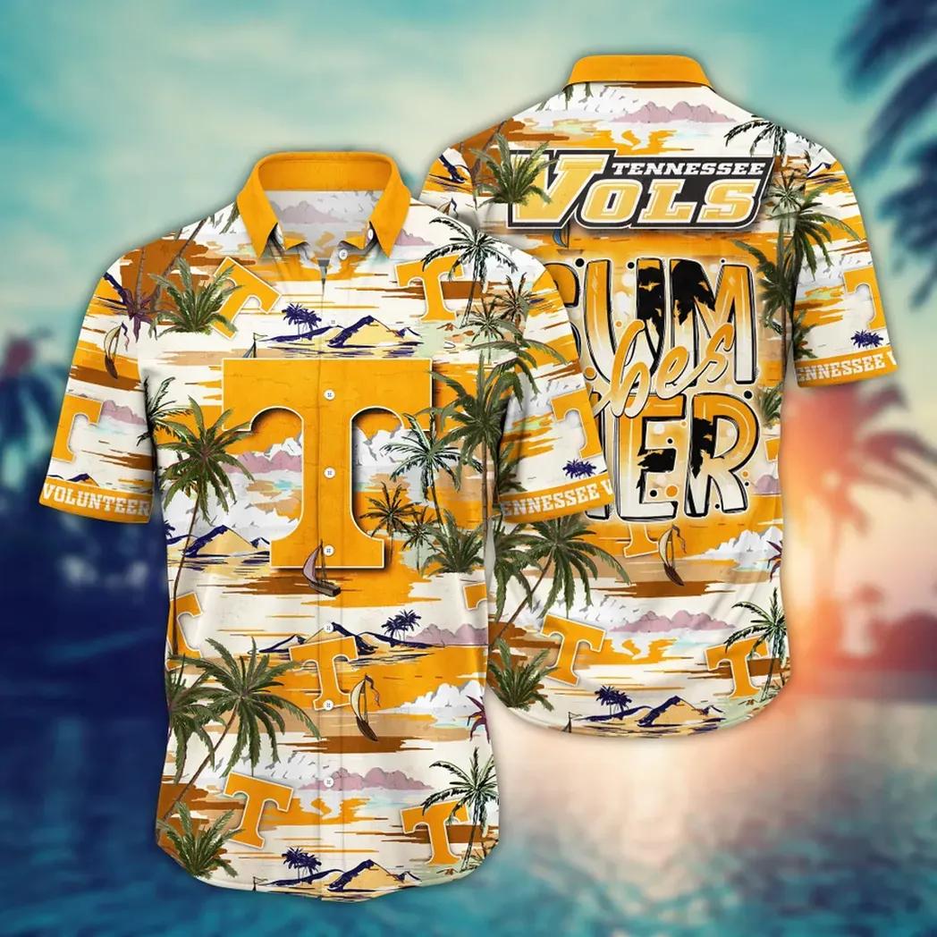 Tennessee Volunteers Ncaa Flower Aloha Hawaiian Shirt 8, Ncaa Hawaiian Shirt