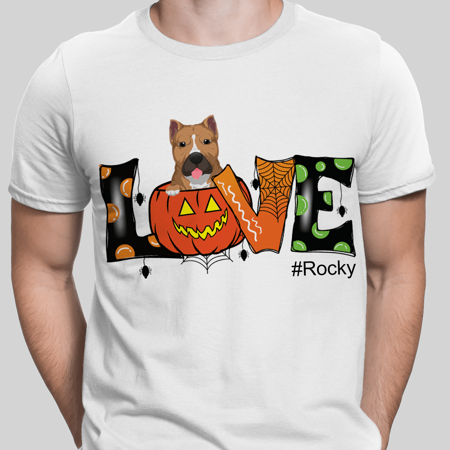Love Halloween Dog Shirt