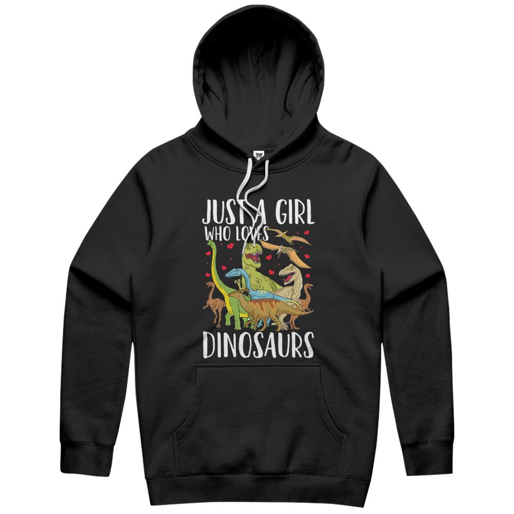 Dinosaur Just A Girl Who Loves Dinosaurs Brachiosaurus Hoodie