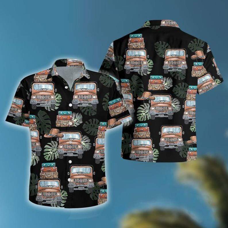 Hawaii Aloha Shirts Jeep Tropical Hawaii Shirt For Hawaii Ha41209