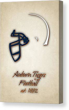 Auburn Tigers Helmet 2 Joe Hamilton Canvas Print