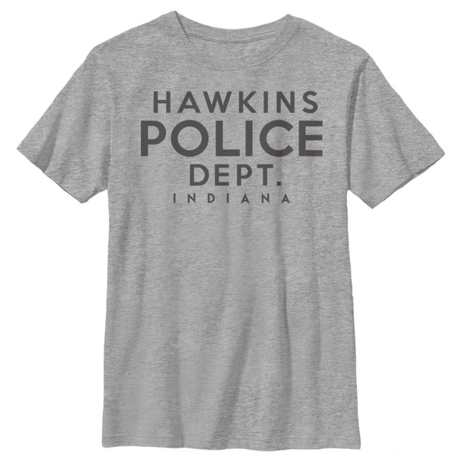 Stranger Things Boy’s Hawkins Police Department  T Shirt