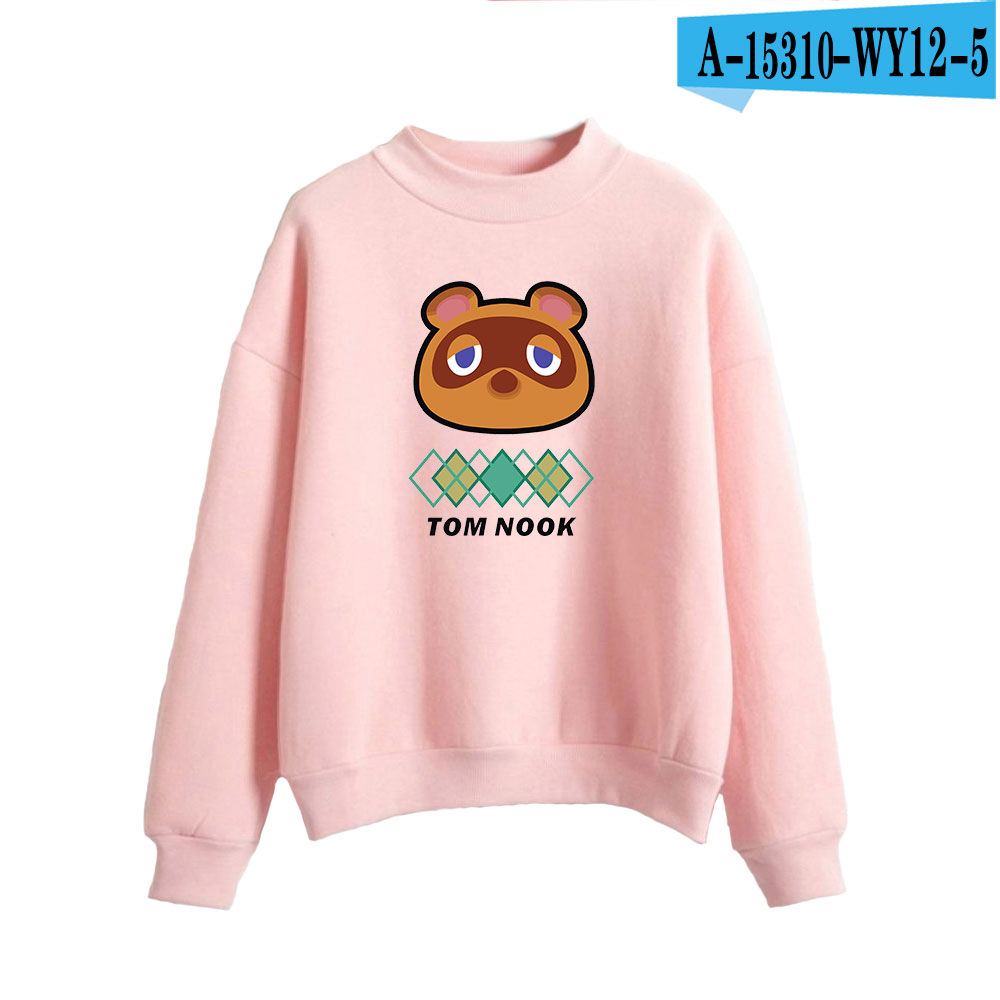 Animal Crossing Kawaii Harajuku Hoodie for Women Men Ullzang Cute Funny Cartoon Anime Sweatshirts 90s Graphic Hoody Female Male alx