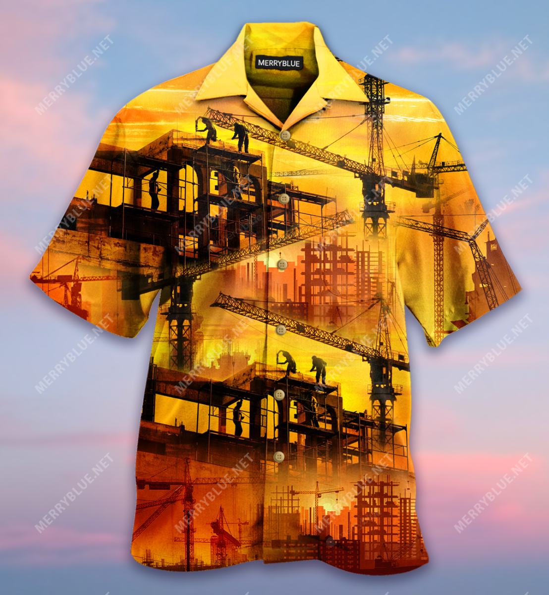 Real Men Control Cranes Unisex Hawaii Shirt Ha95756